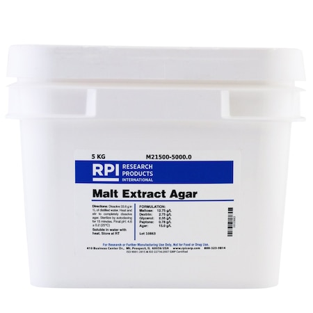 Rpi Malt Extract Agar, 5 KG M21500-5000.0